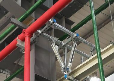 滁州市该抗震支架的整体式支吊架结构协调性好